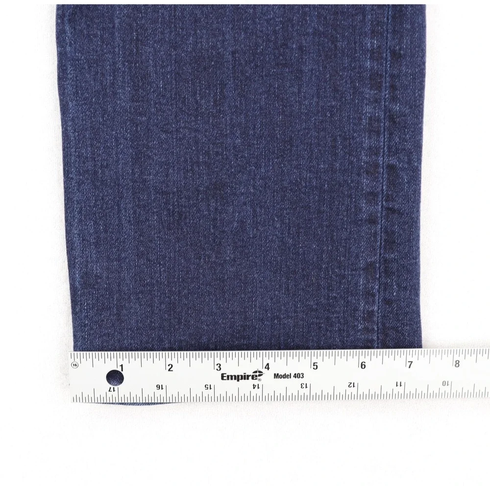 Tecovas Jeans Mens 29x31 Dark Blue Slim Tapered Stretch Denim 5 Pocket Made USA